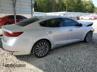 2018 Kia Cadenza Premium with VIN KNALB4J17J5123821, listed as a Copart auction lot 69374804 with 71,374 mi miles and Salvage Title. Bid and sale history available at carsss.com. Image 3.