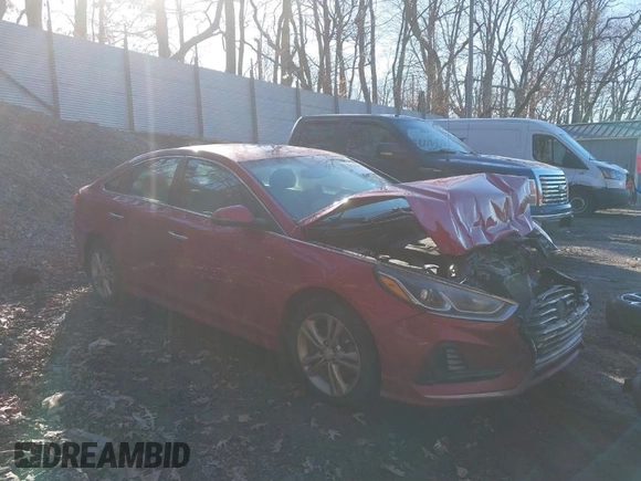 2018 Hyundai Sonata SEL with VIN 5NPE34AF2JH631831, listed as a IAAI auction lot 41754599 with 61,632 mi miles and . Bid and sale history available at DreamBid. Image 1.