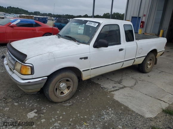 1996 Ford Ranger XLT with VIN 1FTCR14X4TPA51271, listed as a Copart auction lot 69597753 with 177,808 mi miles and Salvage Title. Bid and sale history available at carsss.com. Image 1.