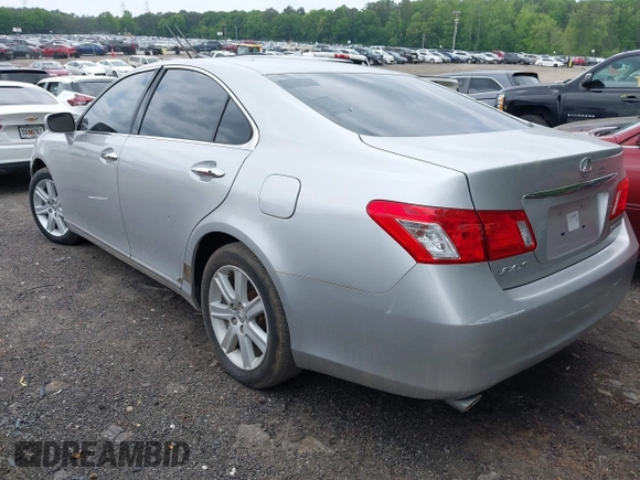 2009 Lexus ES 350 with VIN JTHBJ46GX92293083, listed as a IAAI auction lot 42146341 with 125,589 mi miles. Bid and sale history available at carsss.com. Image 3.