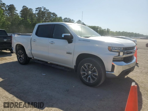 2019 Chevrolet Silverado 1500 LT with VIN 3GCUYDED9KG202458, listed as a Copart auction lot 50389445 with 46,311 mi miles and Salvage Title. Bid and sale history available at carsss.com. Image 4.