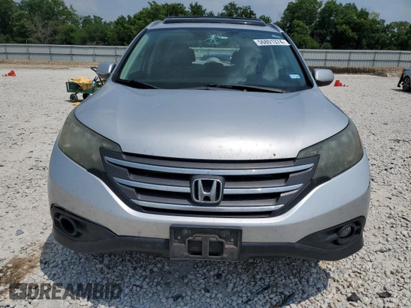 2012 Honda CR-V EX-L with VIN 5J6RM3H71CL013044, listed as a Copart auction lot 56801374 with 241,155 mi miles and Clean Title. Bid and sale history available at carsss.com. Image 5.