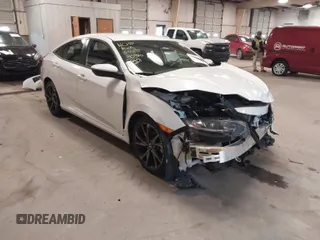 2021 Honda Civic Sedan Sport with VIN 2HGFC2F84MH553036, listed as a IAAI auction lot 41741431 with 91,263 mi miles. Bid and sale history available at carsss.com. Image 1.