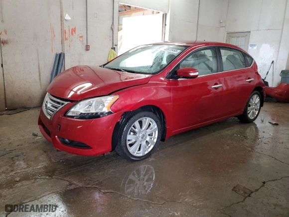 2013 Nissan Sentra SR with VIN 3N1AB7AP2DL708815, listed as a Copart auction lot 48913495 with 68,550 mi miles and Salvage Title. Bid and sale history available at carsss.com. Image 1.