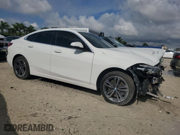2021 BMW 2 Series 228i with VIN WBA53AK01M7J27575, listed as a Copart auction lot 56217515 with 52,201 mi miles and Non repairable. Bid and sale history available at DreamBid. Image 4.