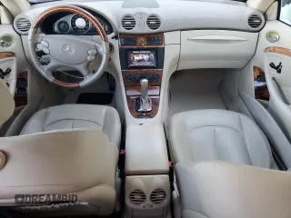 2005 Mercedes-Benz CLK 320 with VIN WDBTK65JX5F144573, listed as a Copart auction lot 82490314 with 164,811 mi miles and Clean Title. Bid and sale history available at DreamBid. Image 8.