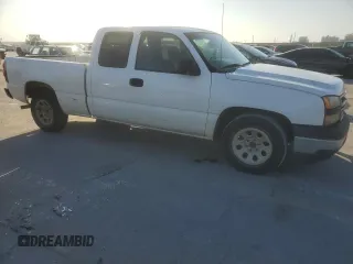 2006 Chevrolet Silverado 1500 Work Truck with VIN 1GCEC19X56Z272244, listed as a Copart auction lot 50777705 with 243,735 mi miles and Salvage Title. Bid and sale history available at carsss.com. Image 4.