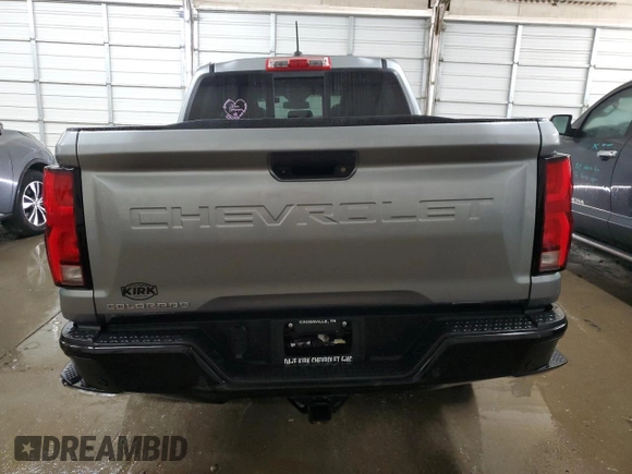2024 Chevrolet Colorado 4WD Z71 with VIN 1GCPTDEK6R1117905, listed as a Copart auction lot 48955295 with 13,669 mi miles and Salvage Title. Bid and sale history available at carsss.com. Image 6.