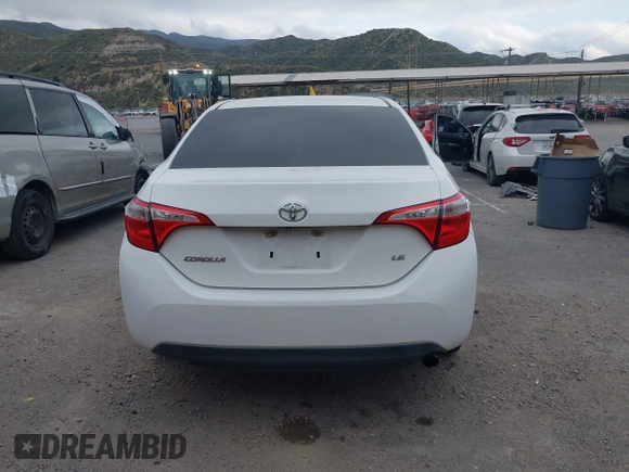 2015 Toyota Corolla L with VIN 5YFBURHE4FP273894, listed as a IAAI auction lot 42189654 with 140,613 mi miles and . Bid and sale history available at DreamBid. Image 16.
