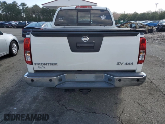 2016 Nissan Frontier Pro-4X with VIN 1N6AD0EV5GN727237, listed as a Copart auction lot 50591715 with 117,531 mi miles and Salvage title. Bid and sale history available at DreamBid. Image 6.