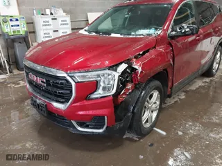 2022 GMC Terrain SLE with VIN 3GKALTEV2NL147016, listed as a IAAI auction lot 41515528 with 23,688 mi miles. Bid and sale history available at carsss.com. Image 6.