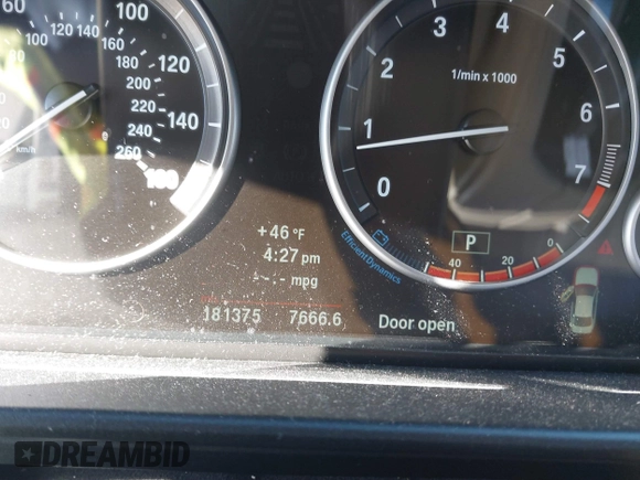 2013 BMW 5 Series 528i with VIN WBAXG5C53DD232909, listed as a IAAI auction lot 41620696 with 181,375 mi miles and . Bid and sale history available at carsss.com. Image 15.