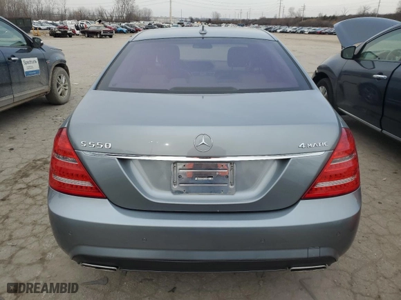 2012 Mercedes-Benz S-Class S 550 with VIN WDDNG9EB2CA469207, listed as a Copart auction lot 84713104 with 98,361 mi miles and Salvage Title. Bid and sale history available at carsss.com. Image 6.