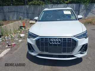 2021 Audi Q3 S line Premium Plus with VIN WA1EECF32M1047731, listed as a IAAI auction lot 39714835 with 15,939 mi miles and . Bid and sale history available at DreamBid. Image 12.