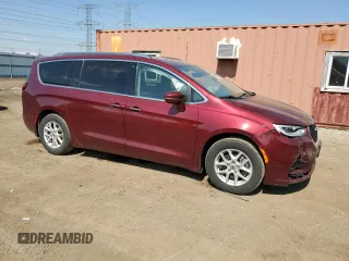 2021 Chrysler Pacifica Touring L with VIN 2C4RC1BG3MR528173, listed as a Copart auction lot 50229055 with 97,158 mi miles and Salvage Title. Bid and sale history available at DreamBid. Image 4.