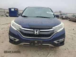 2015 Honda CR-V EX-L with VIN 2HKRM3H79FH527576, listed as a Copart auction lot 43839715 with 127,670 mi miles and Salvage Title. Bid and sale history available at DreamBid. Image 5.