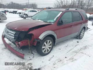 2008 Ford Taurus X SEL with VIN 1FMDK05W88GA18429, listed as a IAAI auction lot 41257861 with 155,447 mi miles and . Bid and sale history available at DreamBid. Image 2.