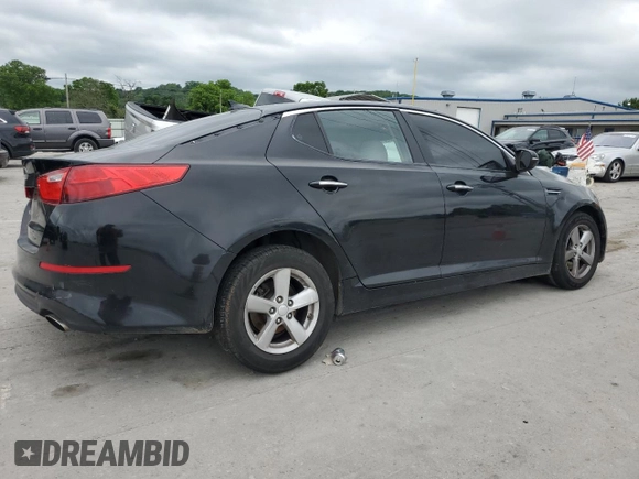 2015 Kia Optima LX z VIN 5XXGM4A78FG439623, wystawiony jako Copart lot #56041285 z przebiegiem 185 636 mil mil oraz Czysty tytuł • Clean title. Historia ofert i sprzedaży dostępna na DreamBid. Obrazek 3.