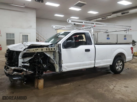 2019 Ford F-150 XL with VIN 1FTMF1CB1KKE45650, listed as a Copart auction lot 50520075 with 149,666 mi miles and Clean Title. Bid and sale history available at carsss.com. Image 1.