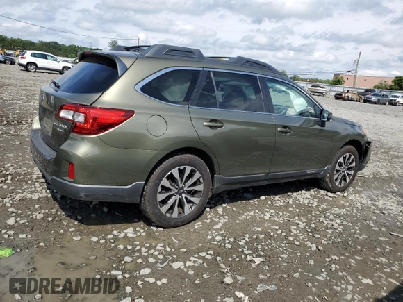 2015 Subaru Outback Limited z VIN 4S4BSEJC1F3302974, wystawiony jako Copart lot #60364755 z przebiegiem 147 761 mil mil oraz Szkoda całkowita • Salvage title. Historia ofert i sprzedaży dostępna na DreamBid. Obrazek 3.