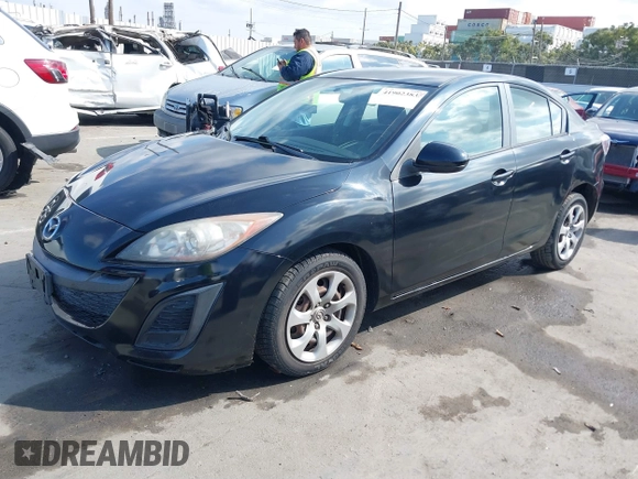 2011 Mazda 3 i Sport with VIN JM1BL1UG8B1363351, listed as a IAAI auction lot 41902383 with 87,893 mi miles and . Bid and sale history available at DreamBid. Image 2.