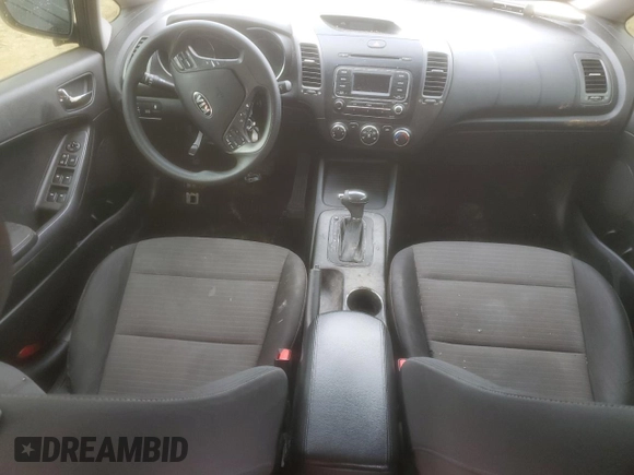2014 Kia Forte LX with VIN KNAFX4A64E5060340, listed as a Copart auction lot 88545805 with Not Provided miles and Salvage Title. Bid and sale history available at carsss.com. Image 8.