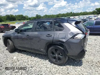 2019 Toyota RAV4 Hybrid XSE with VIN JTMEWRFV4KJ004271, listed as a Copart auction lot 61335175 with 116,457 mi miles and Salvage title. Bid and sale history available at DreamBid. Image 2.