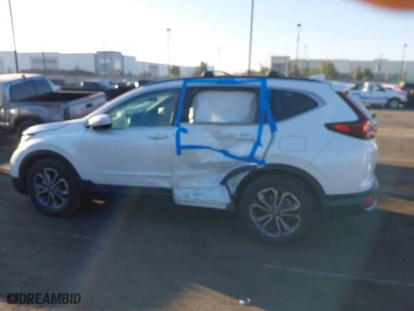 2020 Honda CR-V EX with VIN 7FARW1H58LE014959, listed as a IAAI auction lot 41611346 with 49,936 mi miles. Bid and sale history available at carsss.com. Image 15.