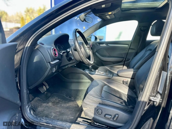 2015 Audi A3 2.0T Premium with VIN WAUBFGFF7F1056223, listed as a Copart auction lot 53668805 with 999,999 mi miles and Clean Title. Bid and sale history available at carsss.com. Image 5.
