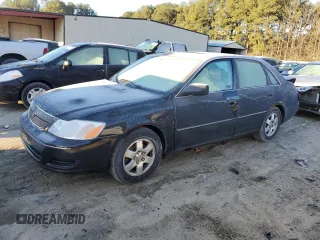 2001 Toyota Avalon XL w/Bucket Seats with VIN 4T1BF28B91U146007, listed as a Copart auction lot 48054255 with 97,507 mi miles and Non Repairable. Bid and sale history available at carsss.com. Image 1.