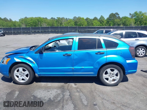 2008 Dodge Caliber SXT with VIN 1B3HB48B08D548659, listed as a IAAI auction lot 42050640 with 281,787 mi miles. Bid and sale history available at carsss.com. Image 15.
