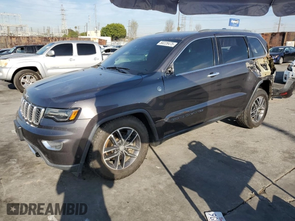2017 Jeep Grand Cherokee Limited with VIN 1C4RJFBG4HC942113, listed as a Copart auction lot 50228475 with 50,628 mi miles and Salvage Title. Bid and sale history available at carsss.com. Image 1.