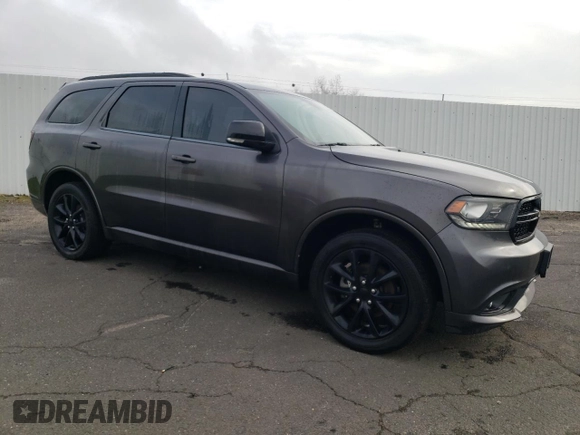 2017 Dodge Durango GT with VIN 1C4RDJDG1HC657277, listed as a Copart auction lot 51343205 with 82,023 mi miles and Clean Title. Bid and sale history available at carsss.com. Image 4.