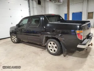 2007 Honda Ridgeline RTL w/Leather with VIN 2HJYK16527H005353, listed as a Copart auction lot 43468505 with 0 mi miles and Clean Title. Bid and sale history available at carsss.com. Image 2.