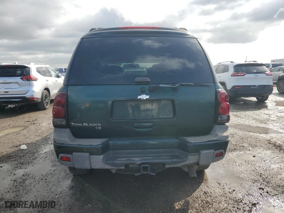 2005 Chevrolet TrailBlazer LS with VIN 1GNES16SX56157819, listed as a Copart auction lot 47137885 with 223,774 mi miles and Salvage Title. Bid and sale history available at carsss.com. Image 6.