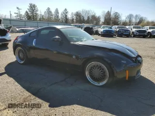 2003 Nissan 350Z Enthusiast with VIN JN1AZ34DX3T104476, listed as a Copart auction lot 50539365 with 158,726 mi miles and Salvage Title. Bid and sale history available at carsss.com. Image 4.