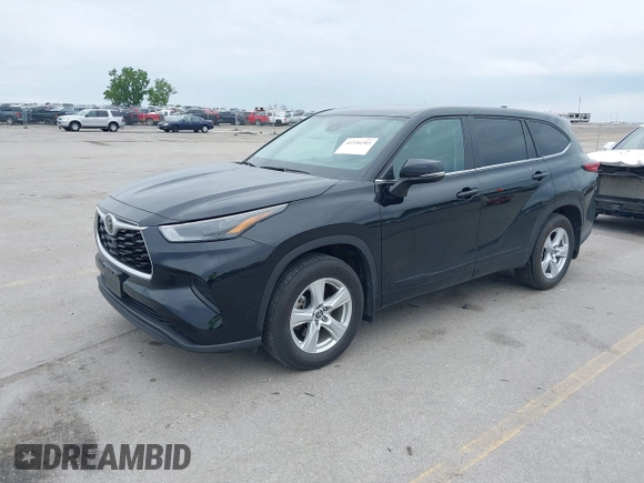 2023 Toyota Highlander L with VIN 5TDKDRBH2PS515299, listed as a IAAI auction lot 42336203 with 23,301 mi miles and . Bid and sale history available at DreamBid. Image 17.