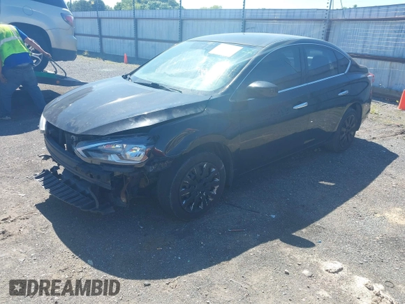 2017 Nissan Sentra S with VIN 3N1AB7AP7HY324263, listed as a IAAI auction lot 42197976 with 95,479 mi miles. Bid and sale history available at carsss.com. Image 2.