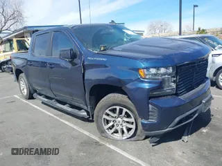 2021 Chevrolet Silverado 1500 RST with VIN 3GCPWDET8MG103031, listed as a IAAI auction lot 41680044 with 91,036 mi miles and . Bid and sale history available at DreamBid. Image 1.