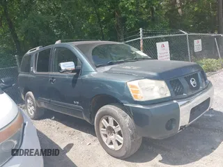 2005 Nissan Armada SE z VIN 5N1AA08B05N705197, wystawiony jako IAAI lot #42286268 z przebiegiem 241 134 mil mil oraz . Historia ofert i sprzedaży dostępna na DreamBid. Obrazek 1.