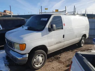 2006 Ford Econoline Cargo with VIN 1FTNE24W76HA15252, listed as a Copart auction lot 84017214 with Not Provided miles and Salvage Title. Bid and sale history available at carsss.com. Image 1.