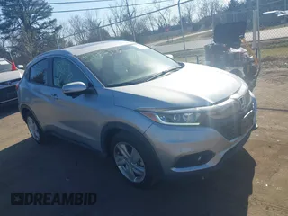 2019 Honda HR-V EX-L with VIN 3CZRU6H73KM710567, listed as a IAAI auction lot 41783748 with 60,175 mi miles. Bid and sale history available at carsss.com. Image 1.