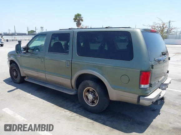 2001 Ford Excursion Limited with VIN 1FMNU42S91EA39377, listed as a IAAI auction lot 42359734 with 156,168 mi miles and . Bid and sale history available at DreamBid. Image 3.