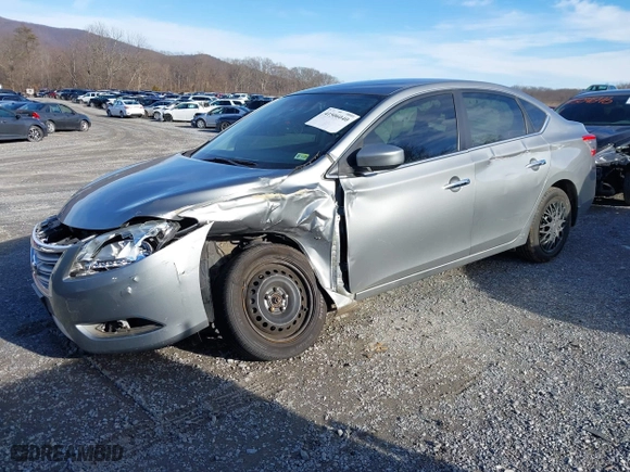 2013 Nissan Sentra SR with VIN 3N1AB7AP5DL768877, listed as a IAAI auction lot 41506040 with 169,982 mi miles. Bid and sale history available at carsss.com. Image 18.