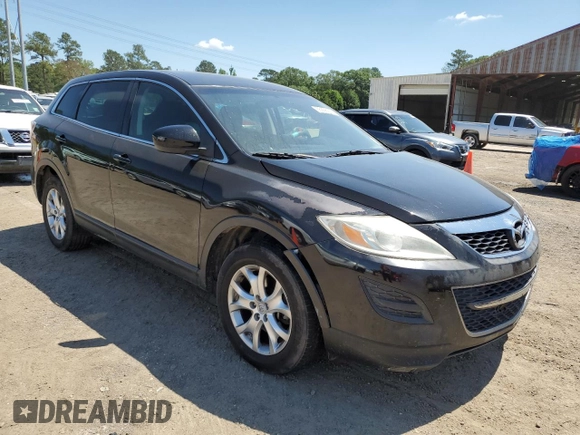 2011 Mazda CX-9 Sport with VIN JM3TB2BA3B0302420, listed as a Copart auction lot 56856015 with 157,699 mi miles and Salvage title. Bid and sale history available at DreamBid. Image 4.