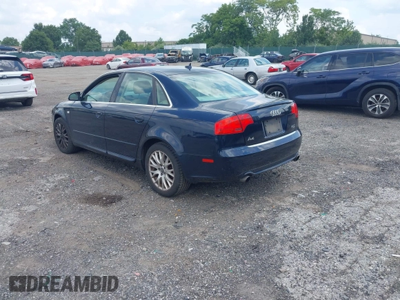 2008 Audi A4 2.0T z VIN WAUDF78E08A149018, wystawiony jako IAAI lot #42814135 z przebiegiem 113 172 mil mil oraz . Historia ofert i sprzedaży dostępna na DreamBid. Obrazek 3.