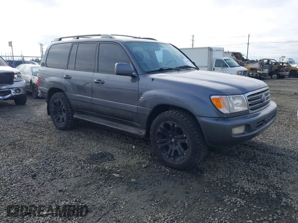 2005 Toyota Land Cruiser z VIN JTEHT05J852069392, wystawiony jako IAAI lot #41450782 z przebiegiem 187 949 mil mil oraz . Historia ofert i sprzedaży dostępna na DreamBid. Obrazek 1.