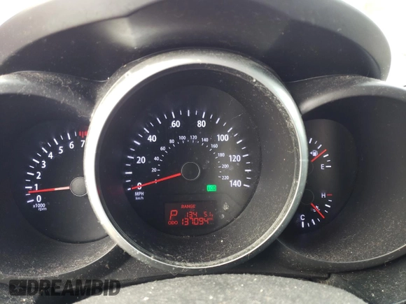 2013 Kia Soul ! with VIN KNDJT2A61D7624560, listed as a Copart auction lot 50807675 with 137,094 mi miles and Salvage Title. Bid and sale history available at carsss.com. Image 9.