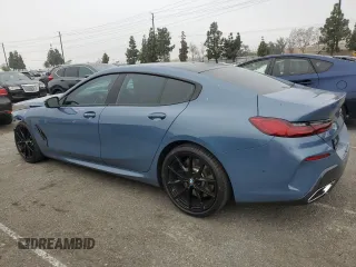 2022 BMW 8 Series 840i with VIN WBAGV2C09NCH74342, listed as a Copart auction lot 55162895 with 12,745 mi miles and Salvage Title. Bid and sale history available at DreamBid. Image 2.