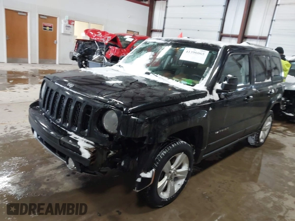 2014 Jeep Patriot Limited with VIN 1C4NJRCB8ED910340, listed as a IAAI auction lot 41396065 with 241,669 mi miles. Bid and sale history available at carsss.com. Image 17.